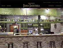 Tablet Screenshot of janajatetxea.com